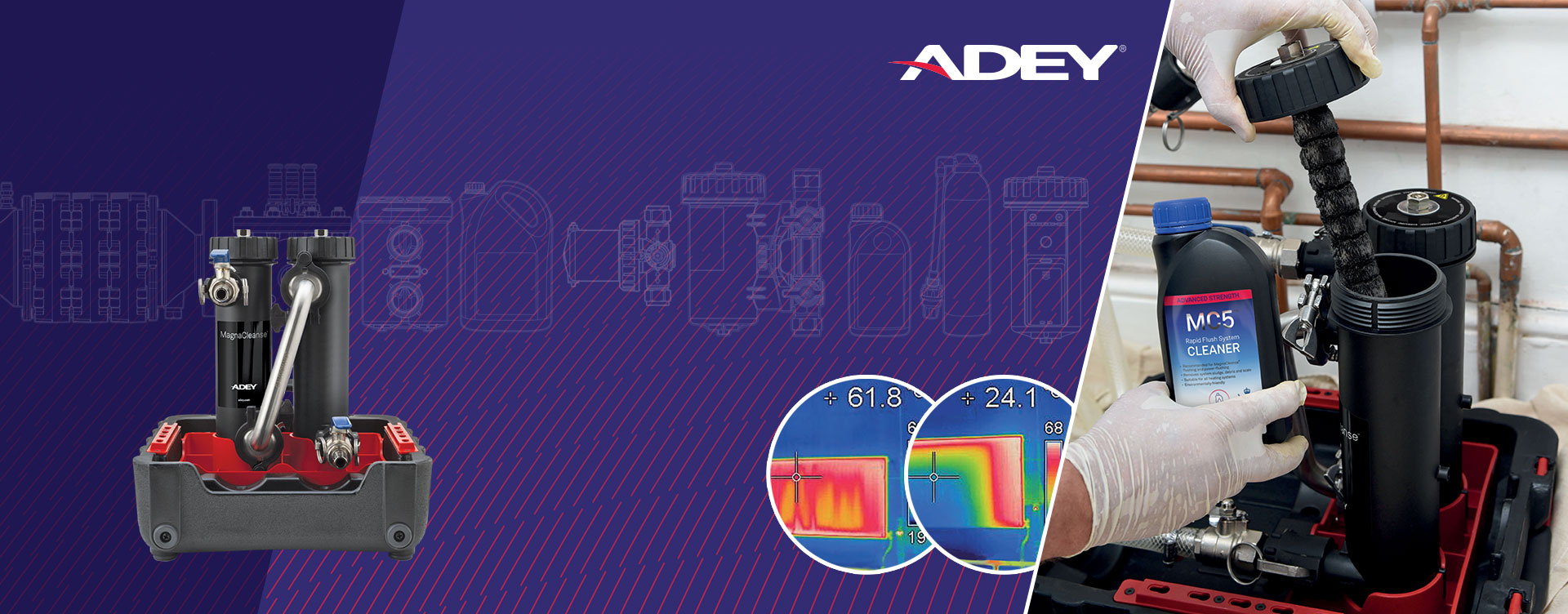 Mαγνητικά φίλτρα για εφαρμογές θέρμανσης & ψύξης σε κτηριακές εγκαταστάσεις