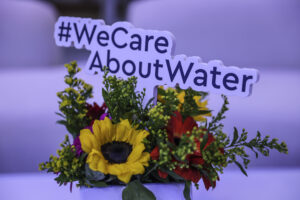 hashtag We Care About Water, tagline της IDATOR